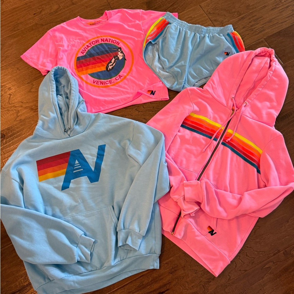 Aviator Nation size large bundle!!  EUC!